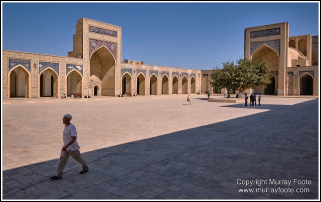 Amir-Allimkhan Madrasah, Architecture, Bukhara, Ceramics, History, Kalan Minaret, Kalan Mosque, Landscape, Photography, Poi-Kalyan Ensemble, Street photography, Travel, Uzbekistan