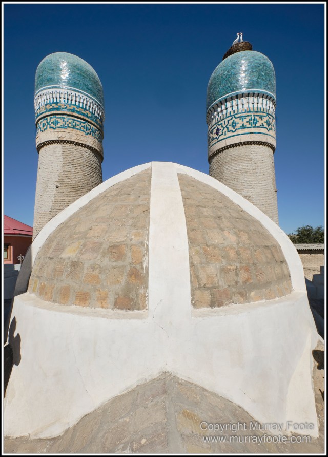 Architecture, Bukhara, Ceramics, Chor Minor Madrassah, History, Landscape, Photography, Street photography, Trading Domes, Travel, Uzbekistan