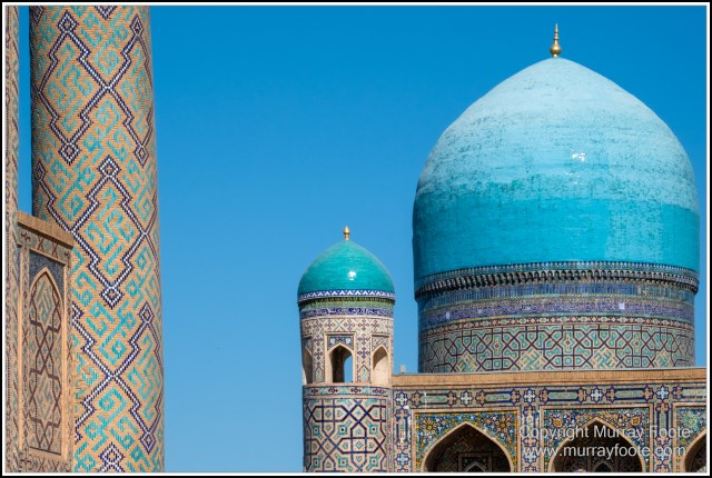 Architecture, Ceramics, History, Landscape, Photography, Registan, Samarkand, Shir Dor Madrassah, Street photography, Tillya-Kari Madrassah, Travel, Ulugh Beg Madrassah, Uzbekistan