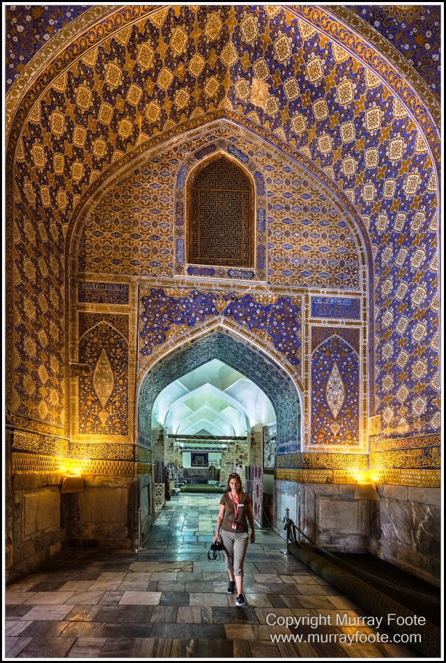 Architecture, Ceramics, History, Landscape, Photography, Registan, Samarkand, Shir Dor Madrassah, Street photography, Tillya-Kari Madrassah, Travel, Ulugh Beg Madrassah, Uzbekistan