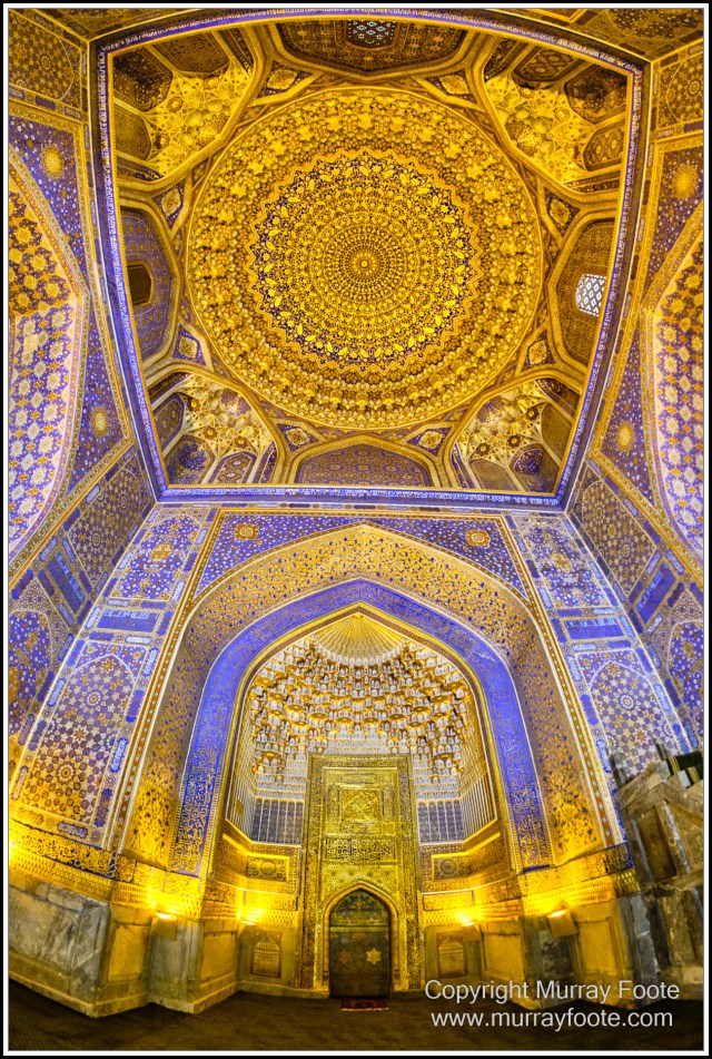 Architecture, Ceramics, History, Landscape, Photography, Registan, Samarkand, Shir Dor Madrassah, Street photography, Tillya-Kari Madrassah, Travel, Ulugh Beg Madrassah, Uzbekistan