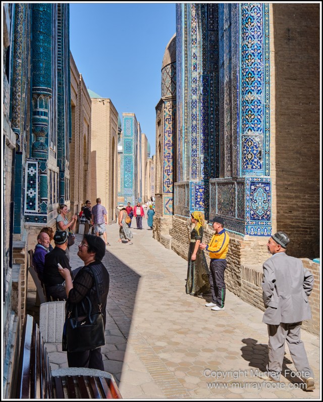 Architecture, Ceramics, History, Landscape, Photography, Samarkand, Shah-i-Zinda, Street photography, Travel, Uzbekistan