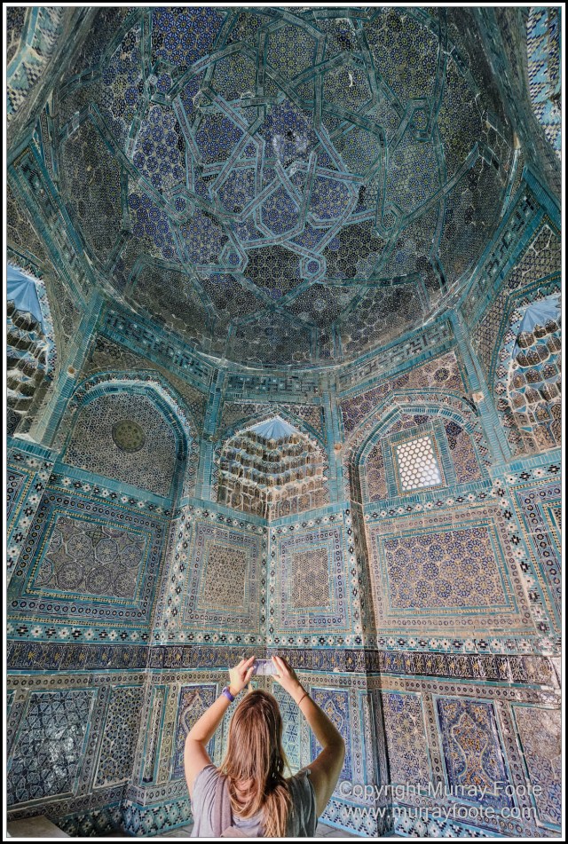 Architecture, Ceramics, History, Landscape, Photography, Samarkand, Shah-i-Zinda, Street photography, Travel, Uzbekistan