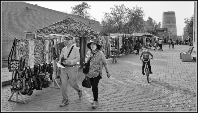 Architecture, Black and White, Khiva, Landscape, Monochrome, Photography, Street photography, Travel, Uzbekistan