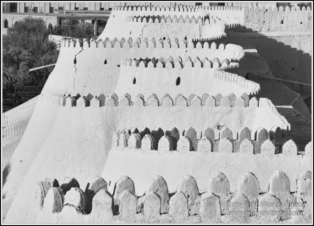 Architecture, Black and White, Khiva, Landscape, Monochrome, Photography, Street photography, Travel, Uzbekistan