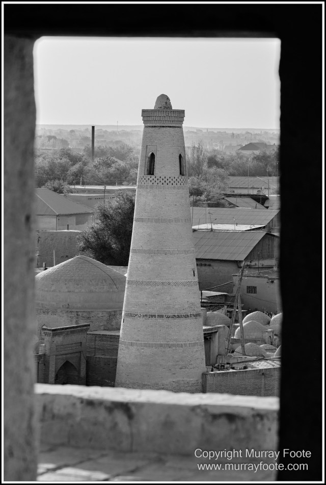 Architecture, Black and White, Khiva, Landscape, Monochrome, Photography, Street photography, Travel, Uzbekistan