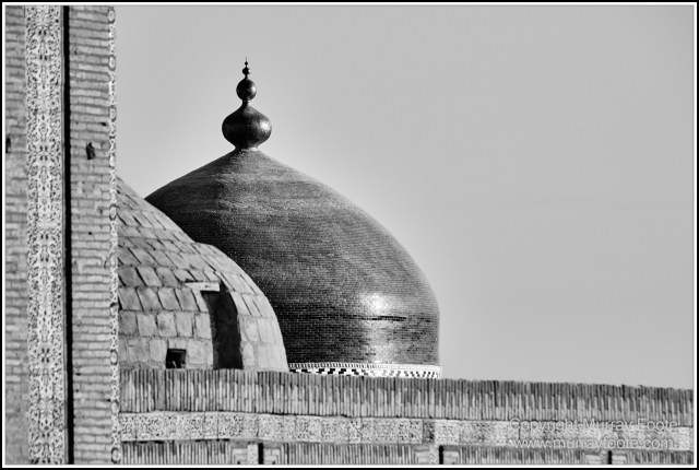 Architecture, Black and White, Khiva, Landscape, Monochrome, Photography, Street photography, Travel, Uzbekistan