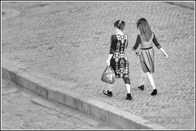 Architecture, Black and White, Khiva, Landscape, Monochrome, Photography, Street photography, Travel, Uzbekistan
