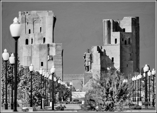 Architecture, Black and White, History, Landscape, Monochrome, Photography, Shakhrisabz, Street photography, Travel, Uzbekistan, Wildlife