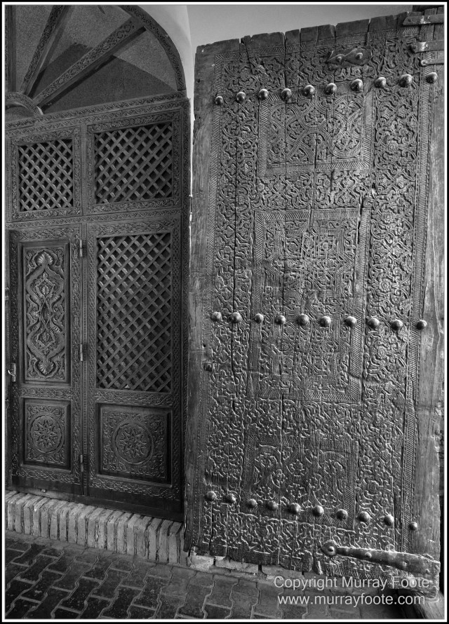 Architecture, Black and White, Khiva, Landscape, Monochrome, Photography, Street photography, Travel, Uzbekistan