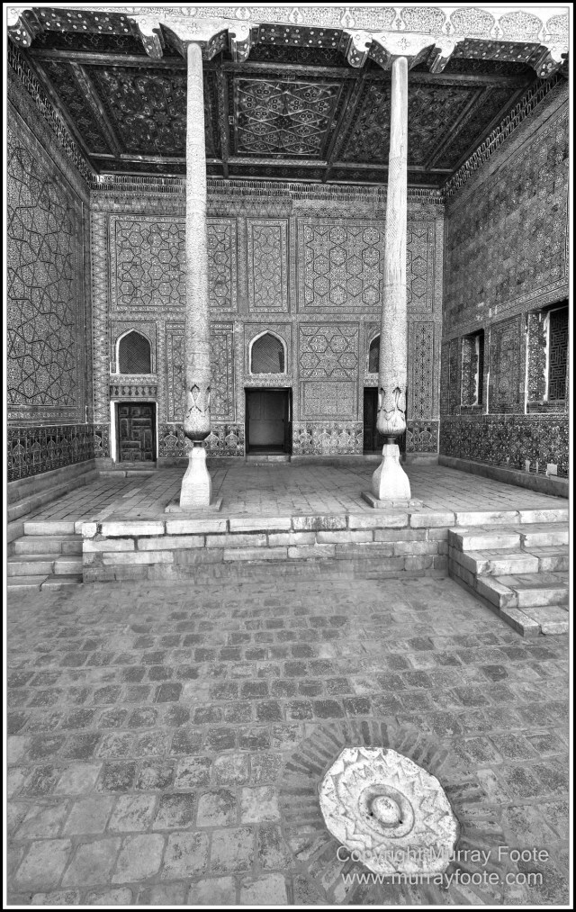 Architecture, Black and White, Khiva, Landscape, Monochrome, Photography, Street photography, Travel, Uzbekistan