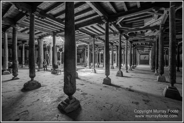 Architecture, Black and White, Khiva, Landscape, Monochrome, Photography, Street photography, Travel, Uzbekistan