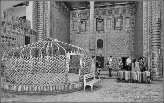 Architecture, Black and White, Khiva, Landscape, Monochrome, Photography, Street photography, Travel, Uzbekistan