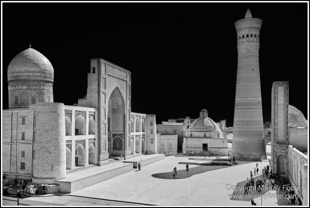 Architecture, Black and White, Bukhara, History, Landscape, Monochrome, Photography, Street photography, Travel, Uzbekistan