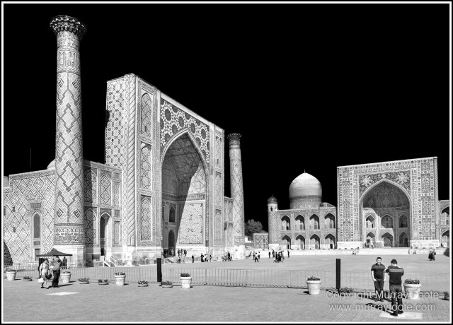 Architecture, Black and White, History, Landscape, Monochrome, Photography, Samarkand, Street photography, Travel, Uzbekistan