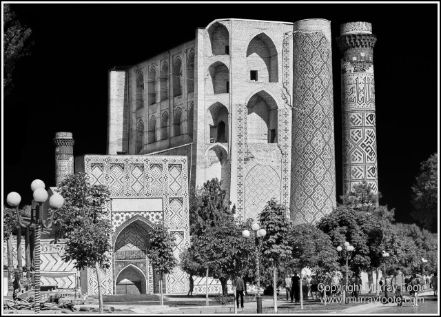 Architecture, Black and White, History, Landscape, Monochrome, Photography, Samarkand, Street photography, Travel, Uzbekistan