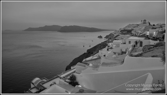 Architecture, Belltowers, Black and White, Emporio, Greece, Landscape, Monochrome, Oia, Photography, Santorini, Street photography, Thira, Travel