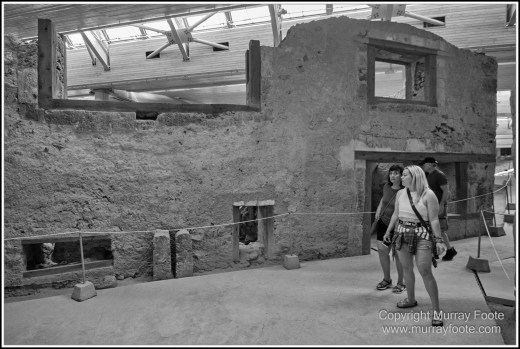 Akrotiri, Archaeology, Architecture, Belltowers, Black and White, Greece, Landscape, Monochrome, Photography, Pyrgos, Santorini, Street photography, Thira, Travel