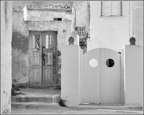 Akrotiri, Archaeology, Architecture, Belltowers, Black and White, Greece, Landscape, Monochrome, Photography, Pyrgos, Santorini, Street photography, Thira, Travel