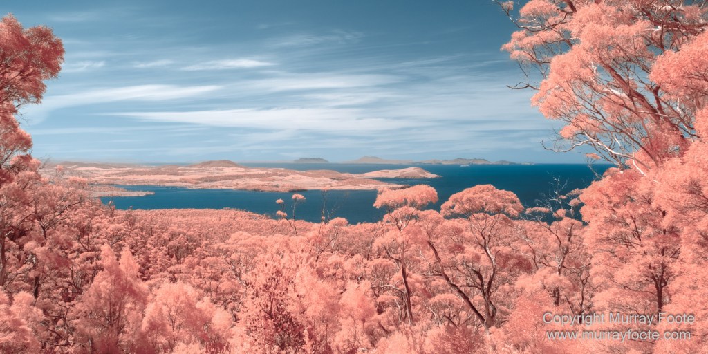 Coles Bay, Infrared, Kangaroo Bluff Battery, Landscape, Marion Bay, Nature, Photography, seascape, Sleepy Bay, Tasmania, Tessellated pavement, Thumbs Lookout, Travel