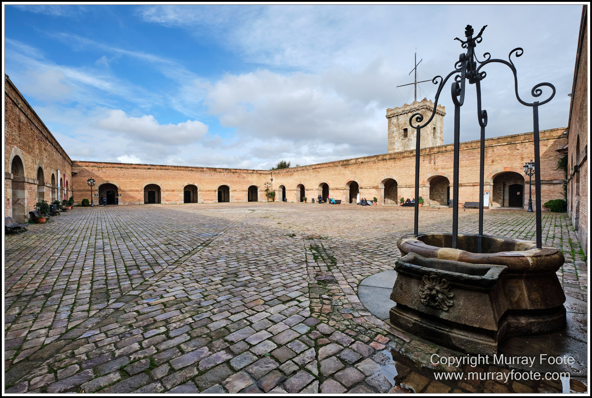 Architecture, Art, Barcelona, Castel de Monjuc, History, Landscape, Miro, Photography, Spain, Street photography, Travel